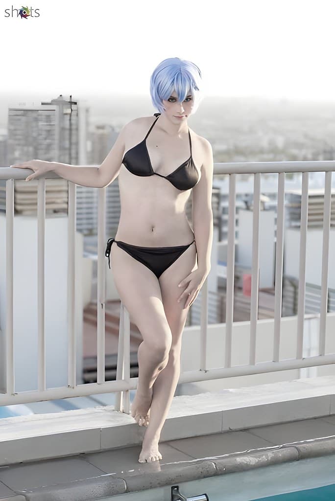 Ayanami Rei Black Swimsuit