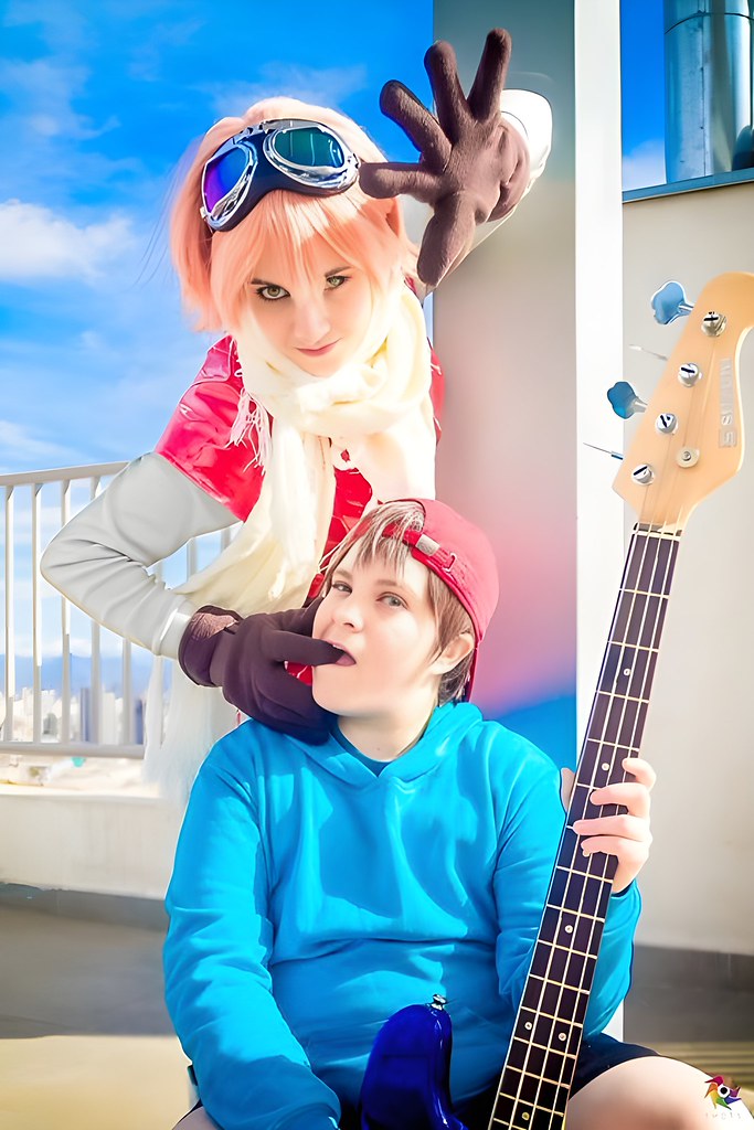 Haruko x Naota — cosplay by Alastor Cosplay