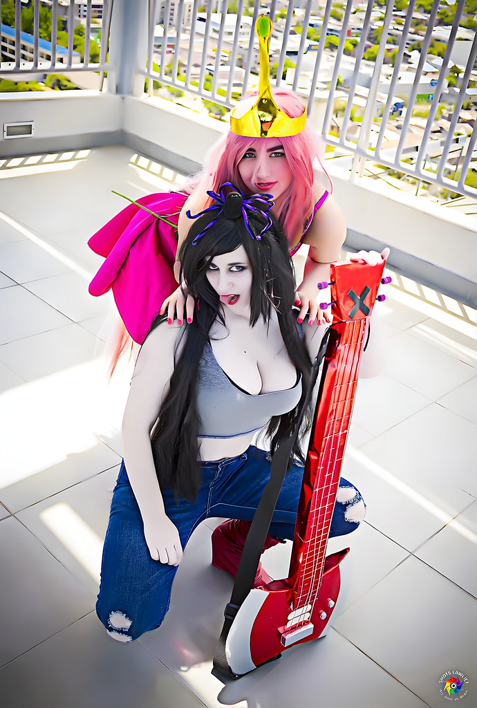 Marceline x Bubblegum — cosplay by Alastor Cosplay