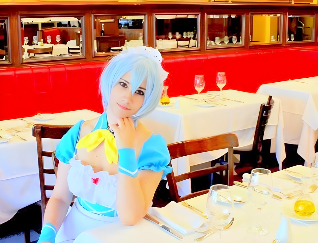 Ayanami Rei Maid — cosplay by Alastor Cosplay