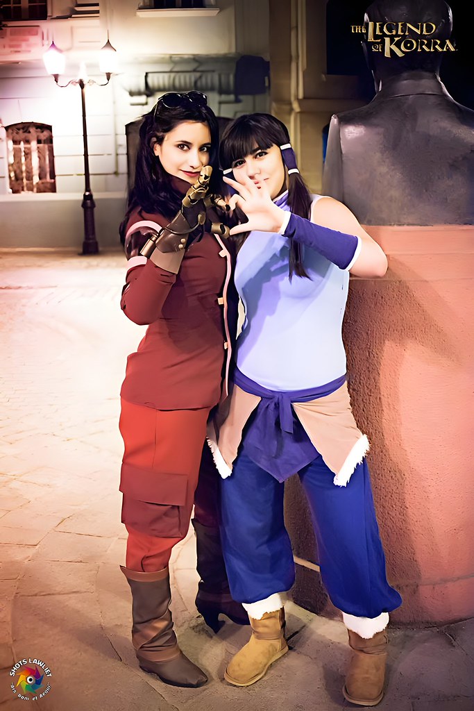 Asami Sato y Korra — cosplay by Alastor Cosplay